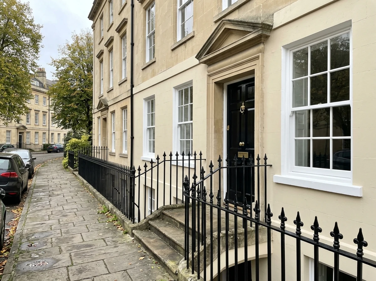 Exterior painting in Bristol, stucco and rendered walls by Brunel Decorators