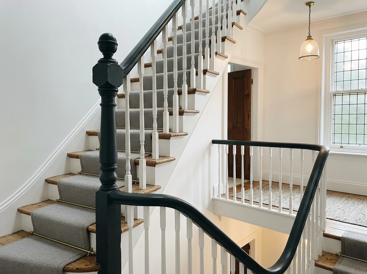 Interior house painting project in a Bristol Victorian terrace
