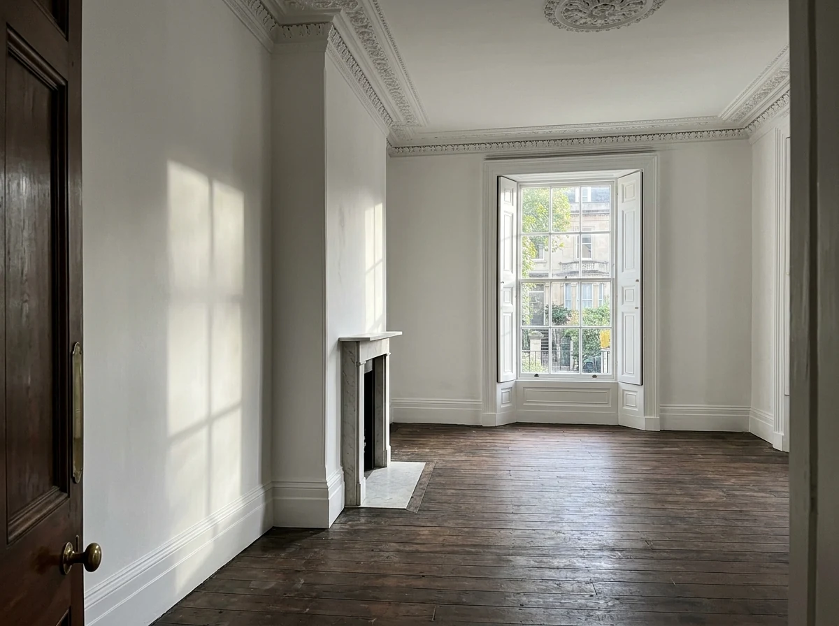 Interior painting in Bristol, walls and period features by Brunel Decorators