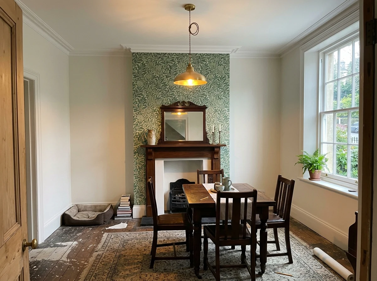 Wallpapering in Bristol, specialist hanging by Brunel Decorators